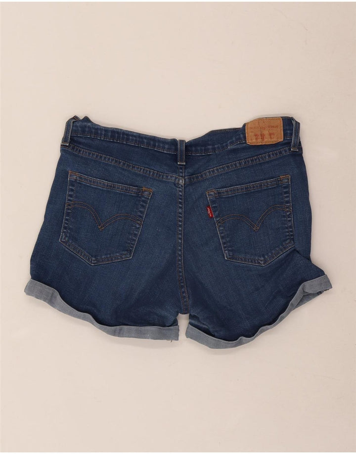 Shorts Levi's Mujer W30 Algodón Azul Medio