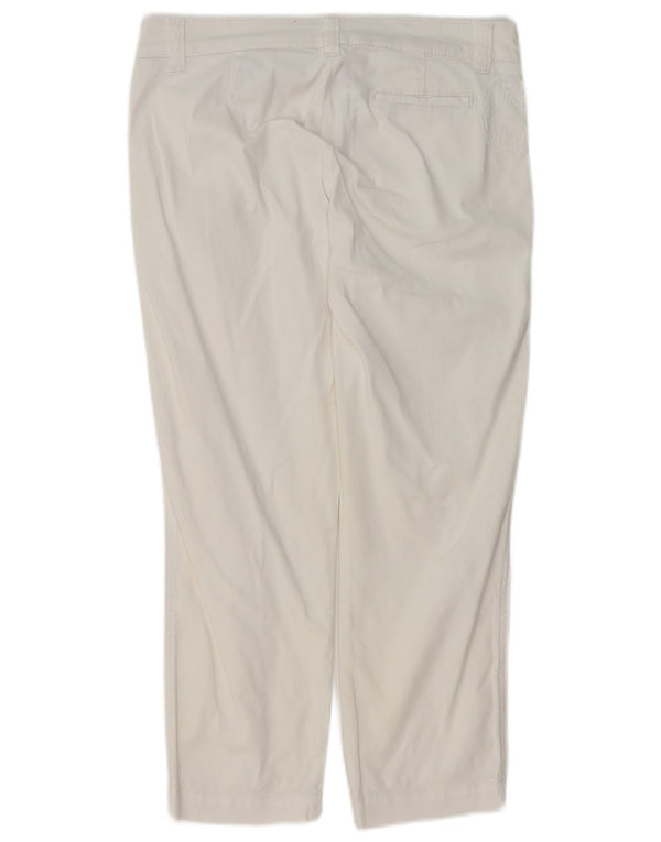 NORTH SAILS Pantalones cortos rectos para mujer EU 42 Large W32 L24 Blanco