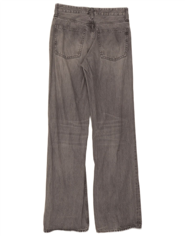 Zara Jeans Bootcut Mujer EU 36 XS W26 L33 Algodón Gris