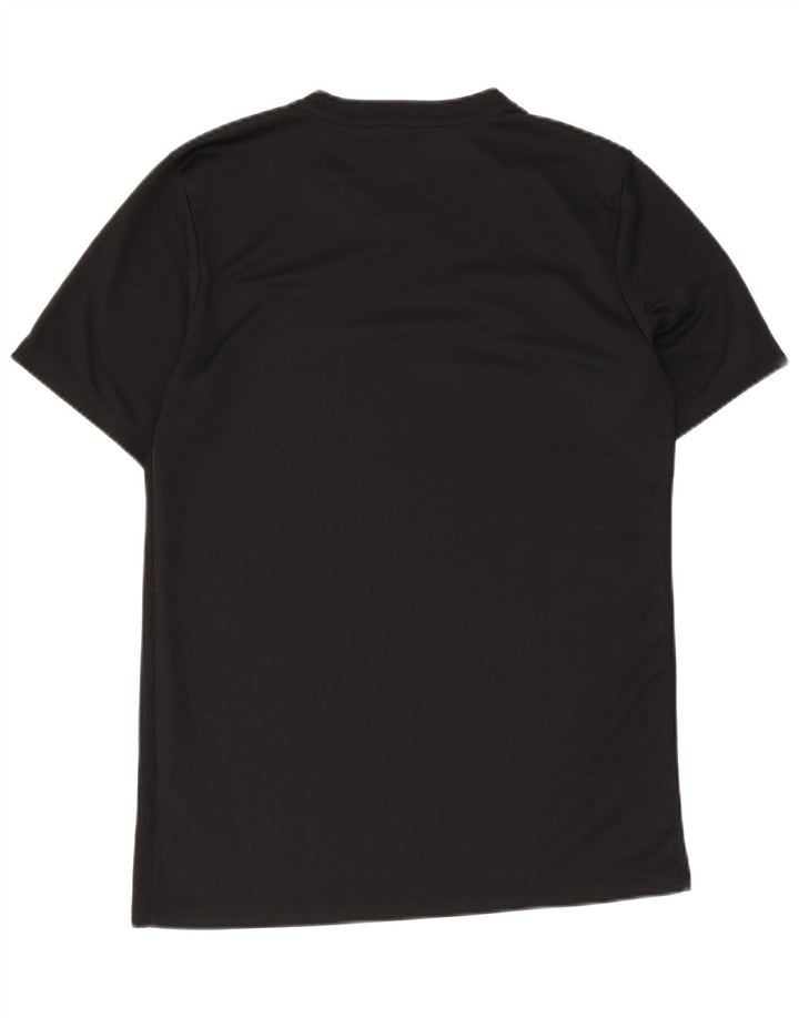 Camiseta Nike Dri Fit para hombre Top poliéster negro mediano