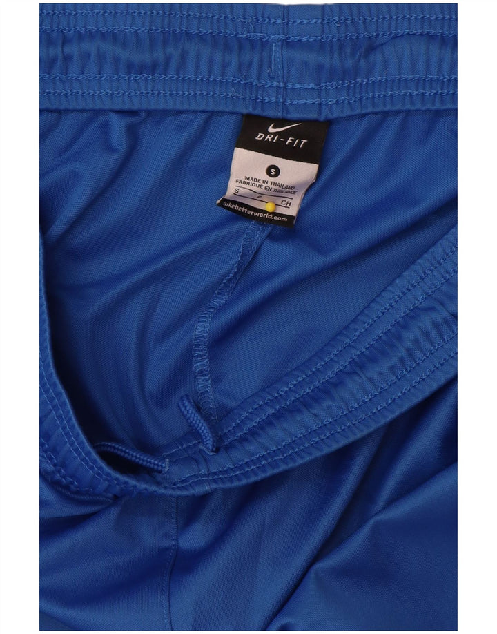 Nike - Pantalones cortos deportivos Dri Fit para hombre, poliéster azul pequeño