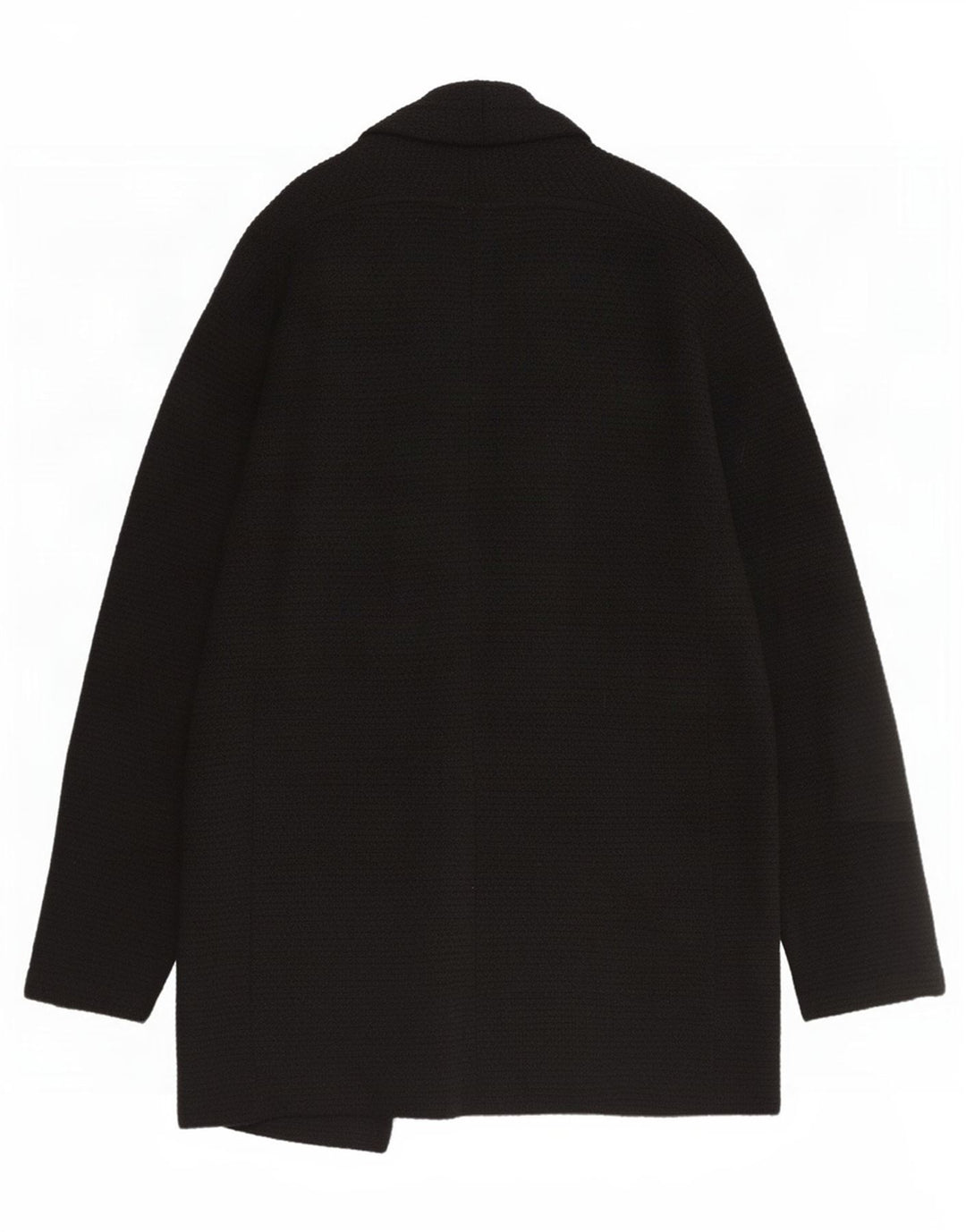 Zara Hombre Jersey Cárdigan Abierto Largo XL Negro