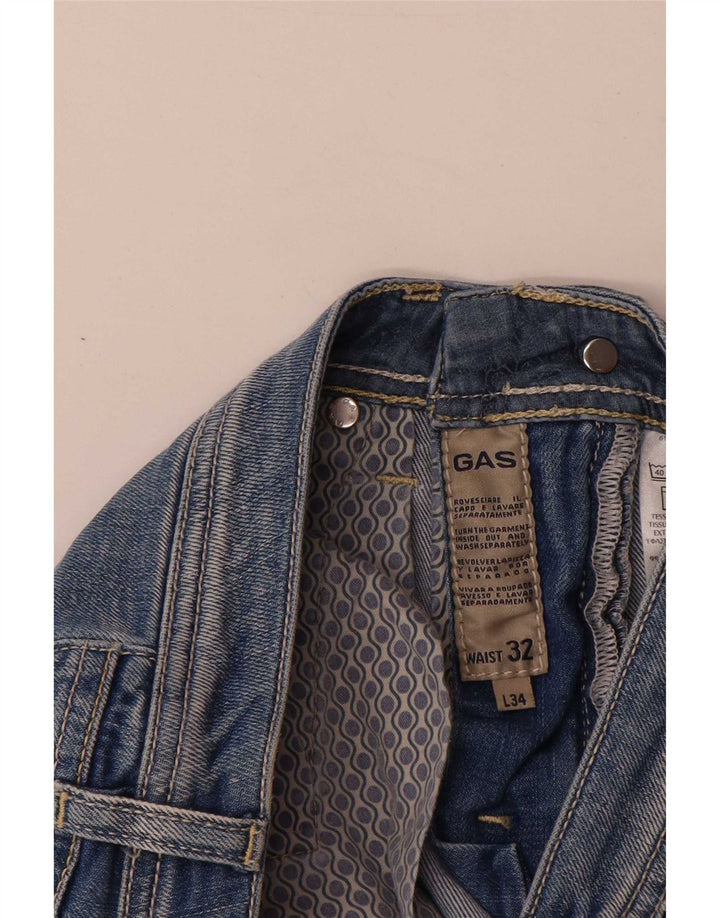 Vaqueros ajustados para hombre Gas W32 L32 Algodón azul