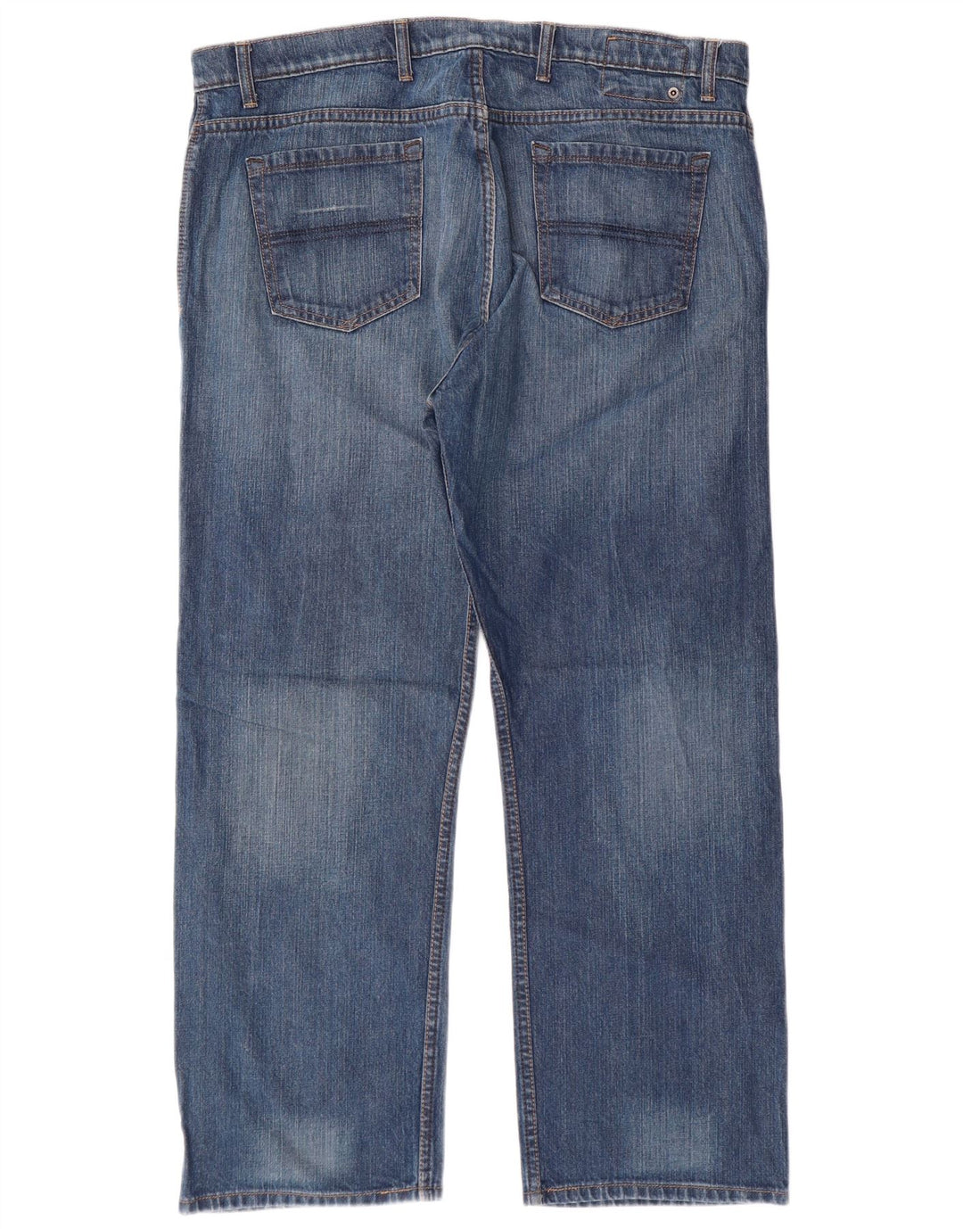 Marks & Spencer Vaqueros rectos azules Harbor para hombre W40 L29 Algodón azul