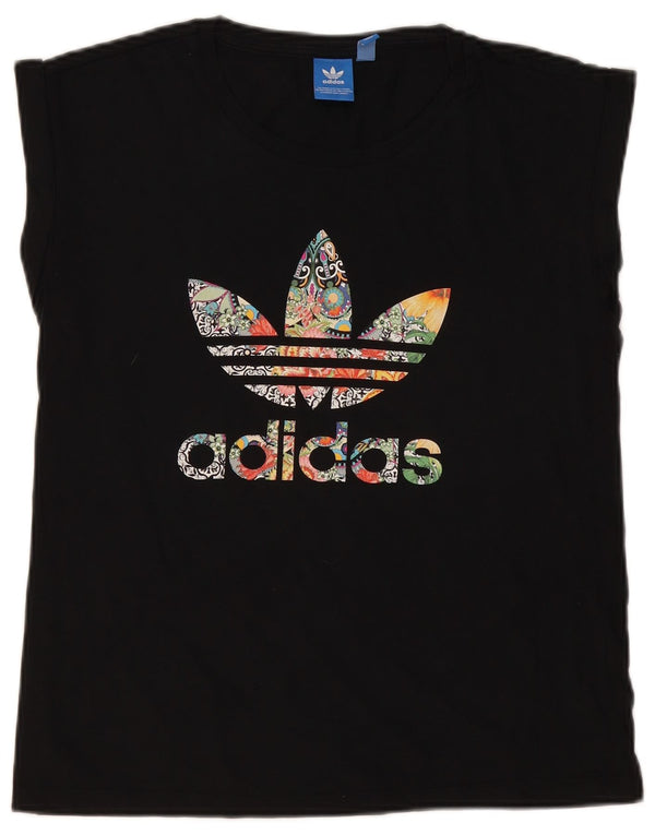Adidas - Camiseta sin mangas para mujer, talla M, color negro
