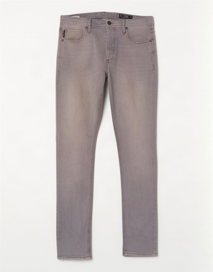 Jack & Jones Tim Slim Jeans para Hombre W30 L34 Algodón Gris