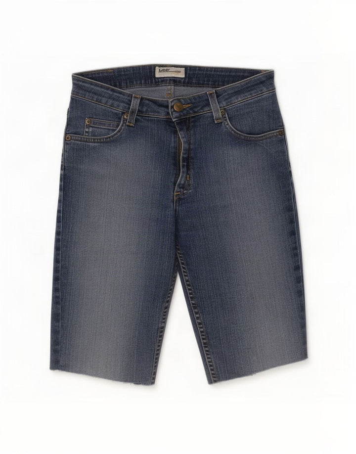 Lee Cameron - Shorts vaqueros para mujer W30 de algodón azul medio