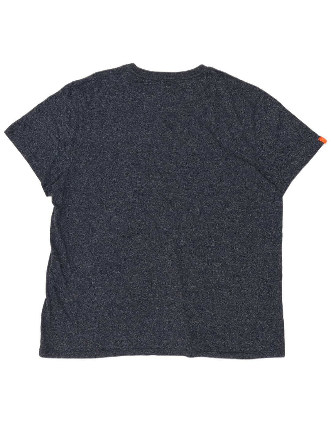 Superdry Camiseta para hombre Top 3XL Algodón moteado azul marino