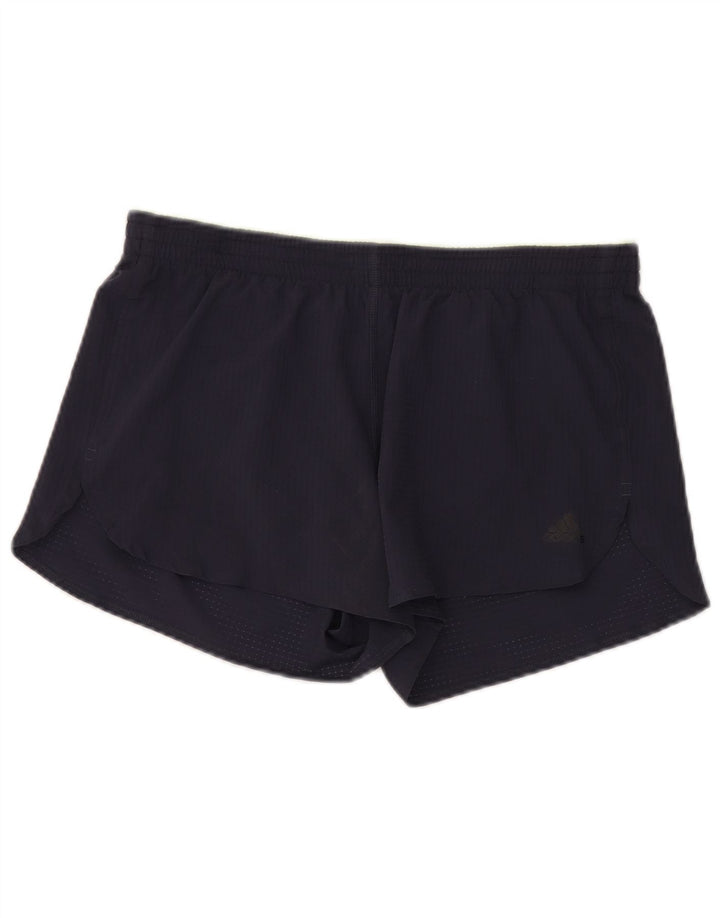 Adidas Pantalones cortos deportivos Aeroready para mujer Reino Unido 14 Medio azul marino Poliéster