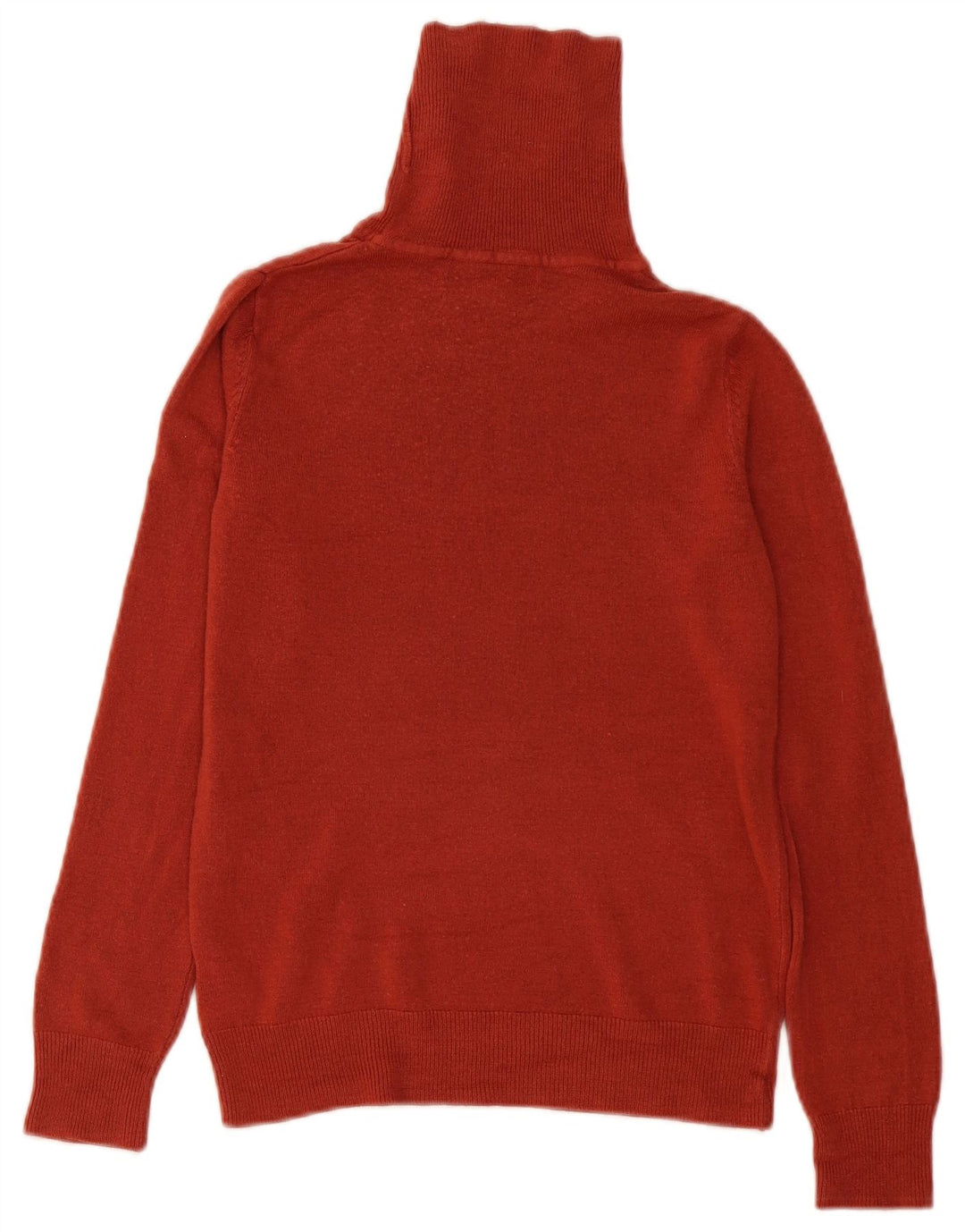 Marks & Spencer Jersey con Cuello Redondo para Mujer UK 8 Small Acrílico Rojo