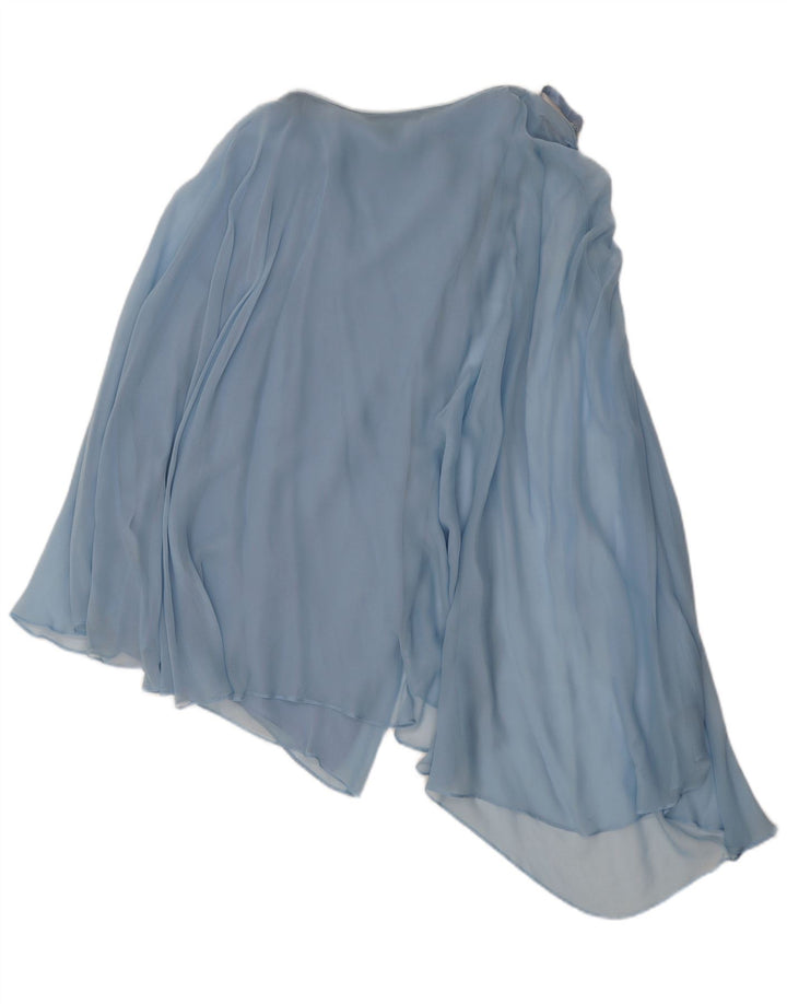 Falda Asimétrica Vintage Mujer W30 Azul Medio