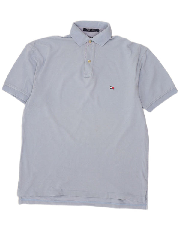 Polo Tommy Hilfiger Hombre Pequeño Algodón Azul