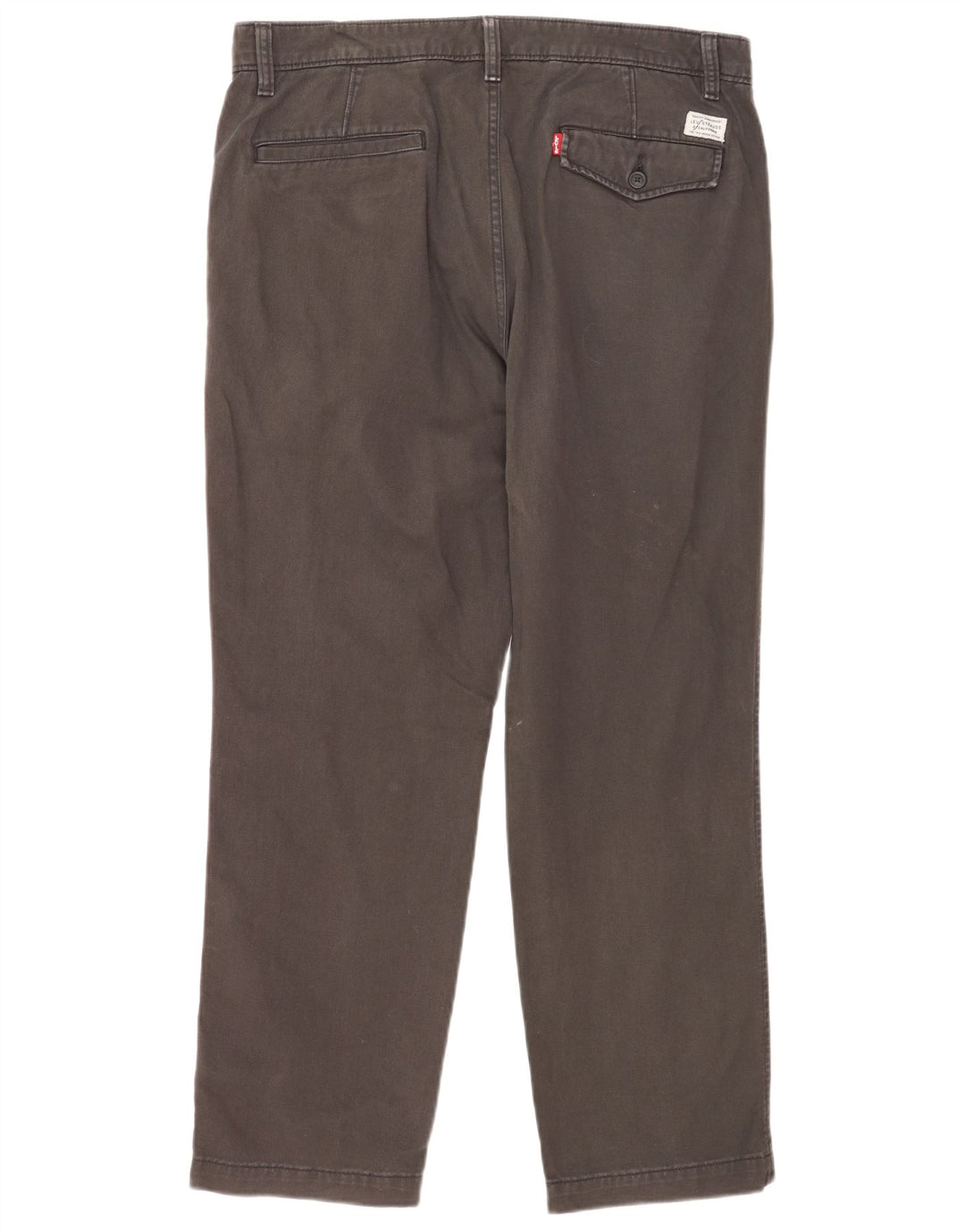 Levi's Pantalón chino auténtico para hombre W34 L30 Algodón gris