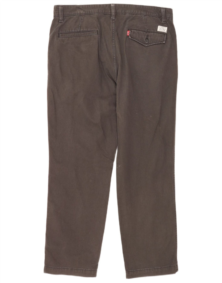 Levi's Pantalón chino auténtico para hombre W34 L30 Algodón gris