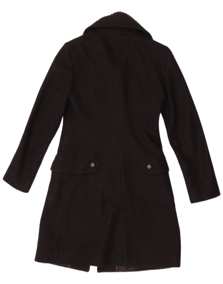 Patrizia Pepe Abrigo para mujer UK 8 Small Black