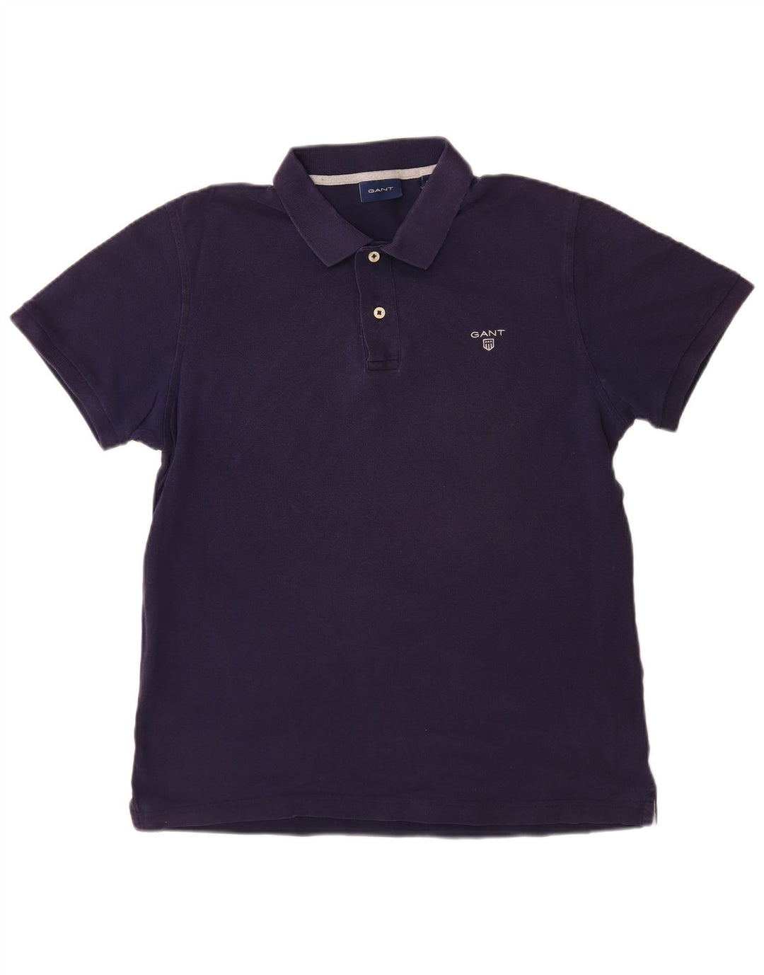 GANT Polo Hombre Azul Marino Medio Algodón