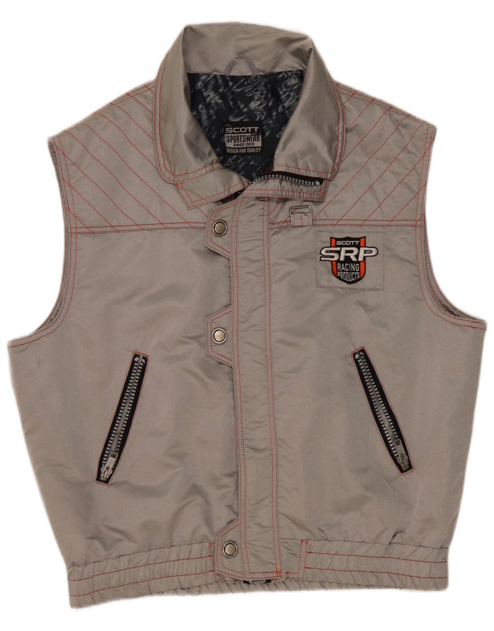 Scott Chaleco gráfico para hombre UK 42 XL Poliamida gris