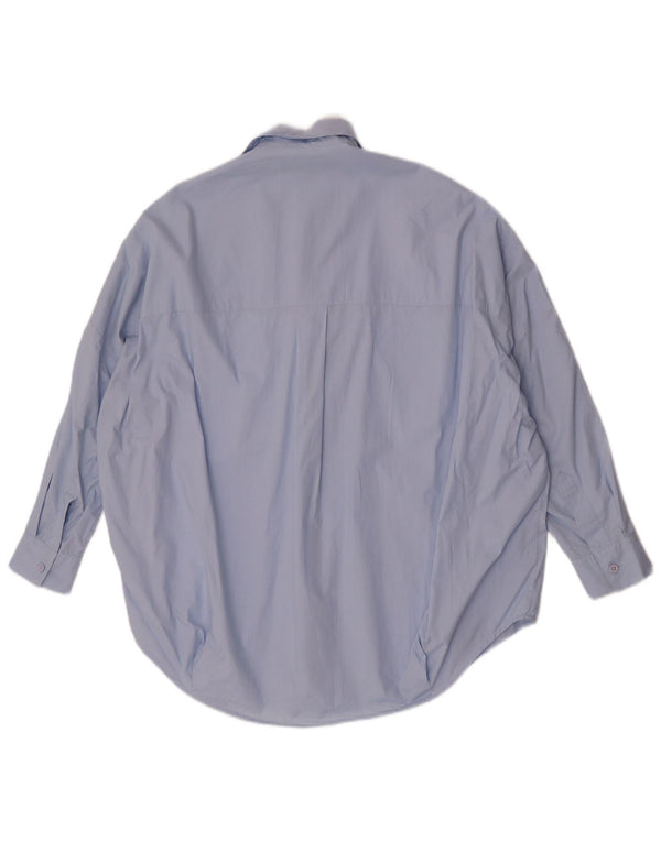 French Connection - Jersey de manga 3/4 para mujer, talla 40, color azul pequeño