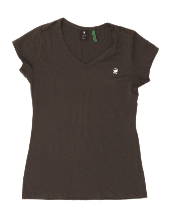 G-Star Camiseta para mujer Top UK 42 Medium Khaki Cotton
