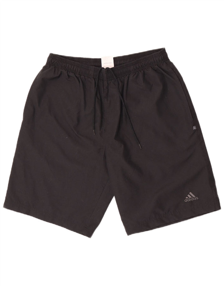 Adidas Pantalones cortos deportivos para hombre XL Negro Poliéster