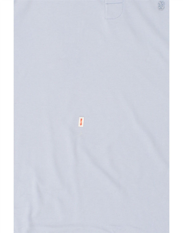 IZOD Mens Polo Shirt Large Blue Cotton Vintage Izod and Second-Hand Izod from Messina Hembry 