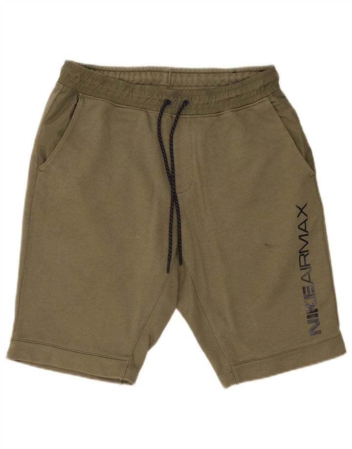 NIKE Shorts deportivos con gráficos para hombre Algodón caqui medio