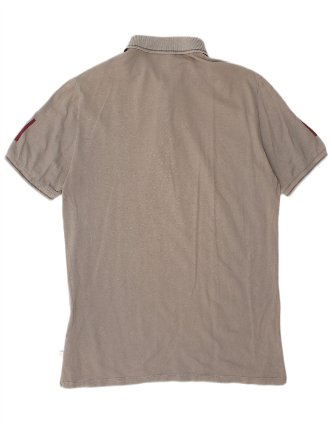 CERRUTI 1881 Polo gráfico para hombre de algodón gris grande