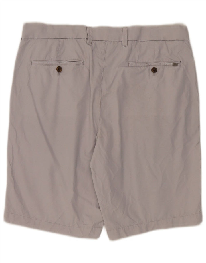 Marks & Spencer Pantalones cortos chinos para hombre W36 Algodón gris grande