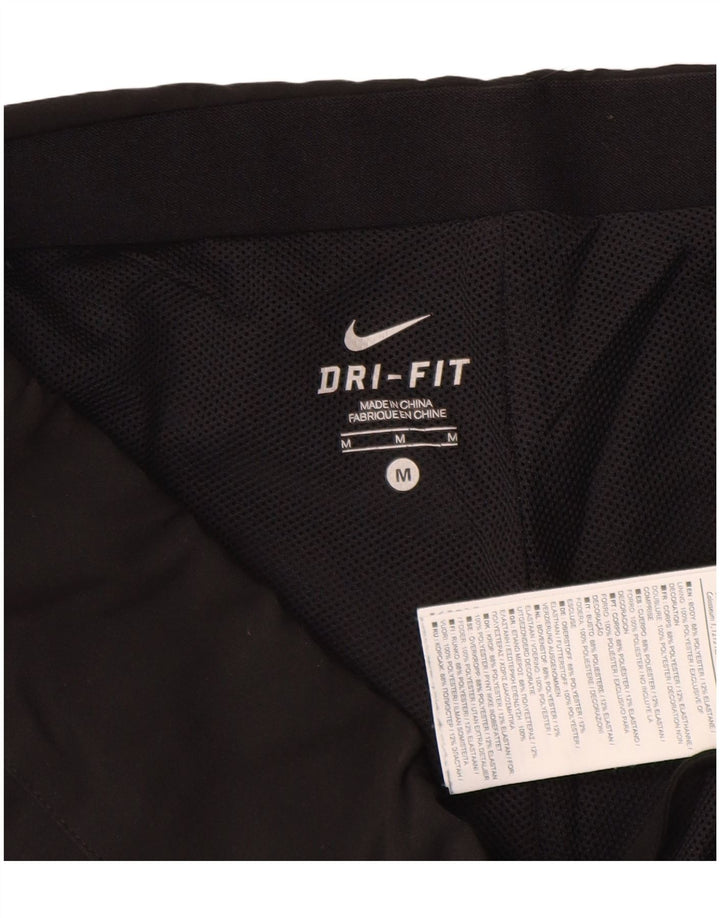 Nike - Pantalones de chándal Dri Fit para mujer, talla M, poliéster negro