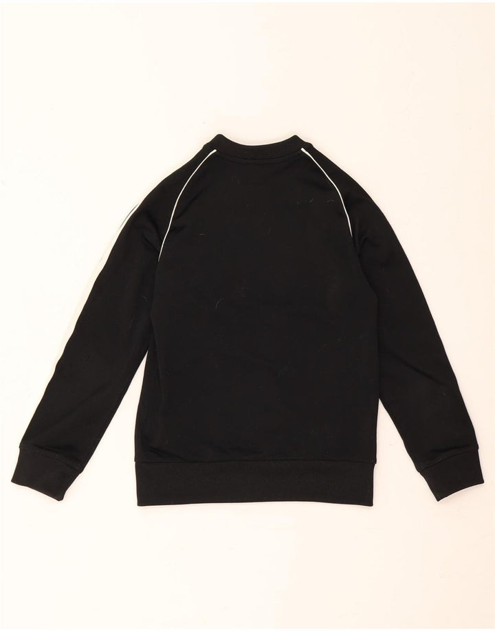 Adidas Chaqueta de chándal para niño 7-8 años Negro Poliéster