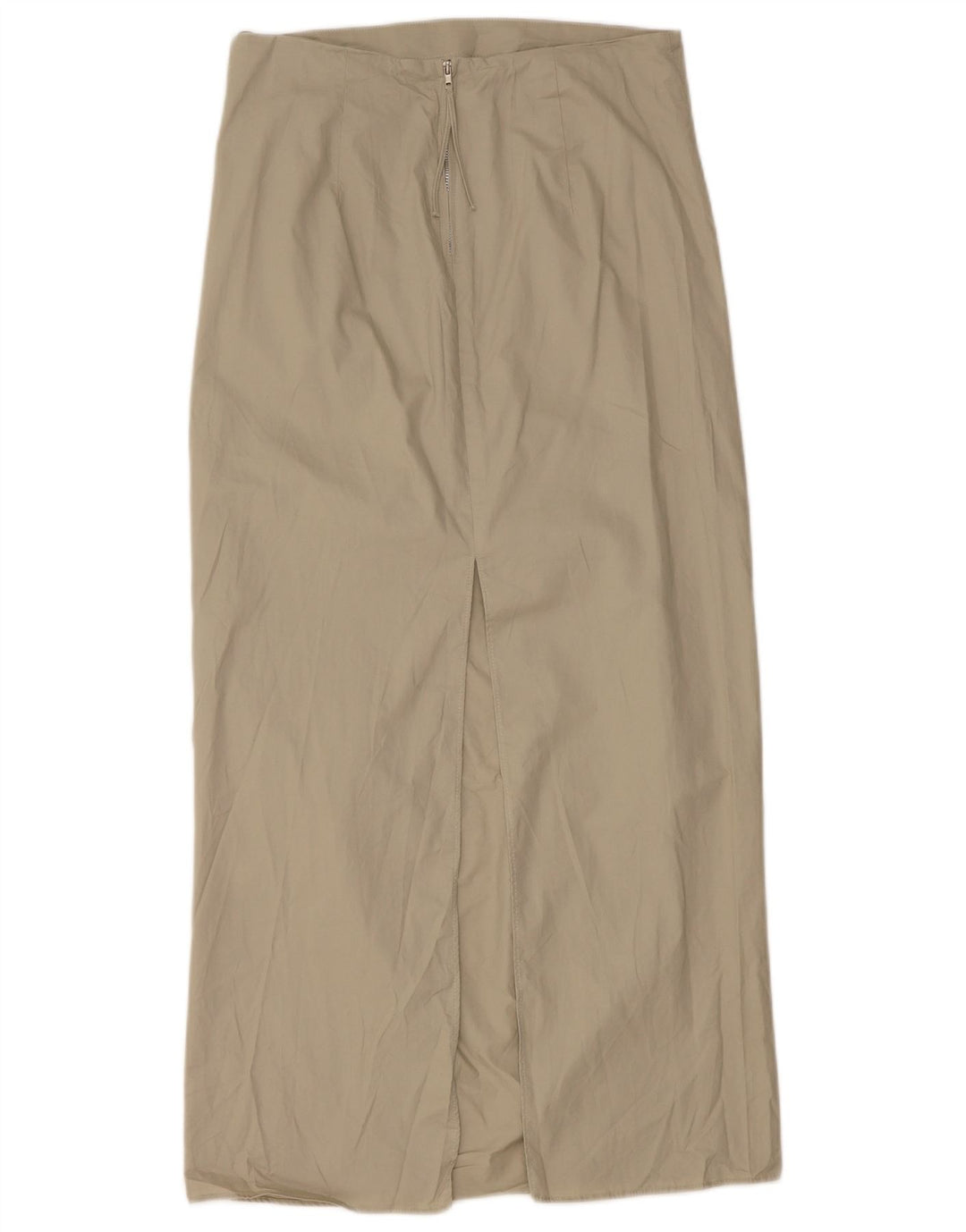 Zara Mujer Falda Maxi Mediana W28 Algodón Verde