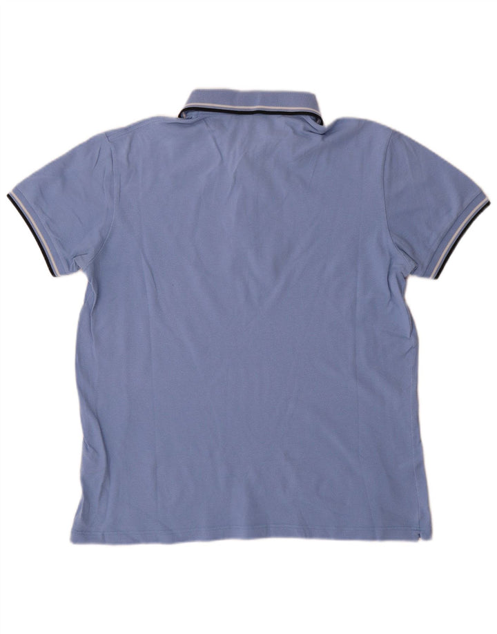 Fred Perry Polo Ligero Y Elástico Para Hombre Azul Grande