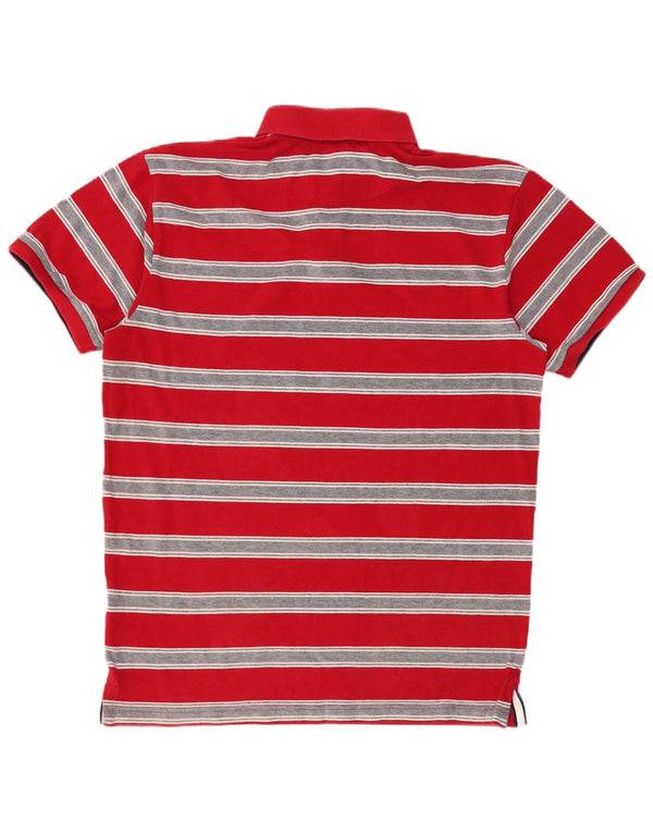 Gant Polo Hombre XL Algodón A Rayas Rojas