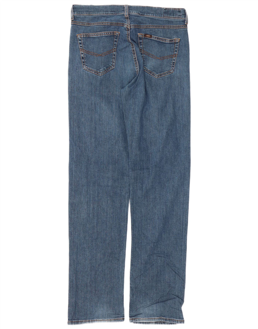 Vaqueros rectos para hombre Rifle W33 L33 Algodón azul