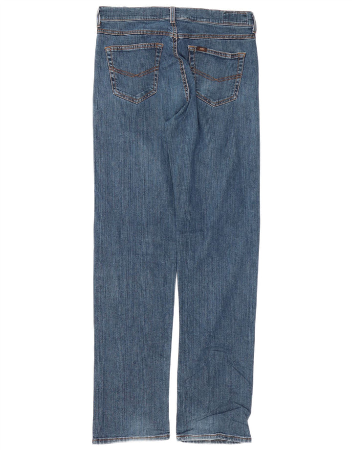 Vaqueros rectos para hombre Rifle W33 L33 Algodón azul