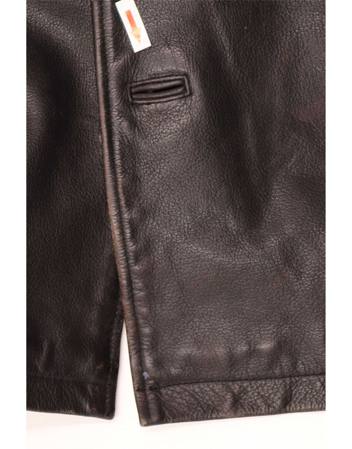 Wilsons Chaqueta de cuero para hombre UK 38 Medium Black