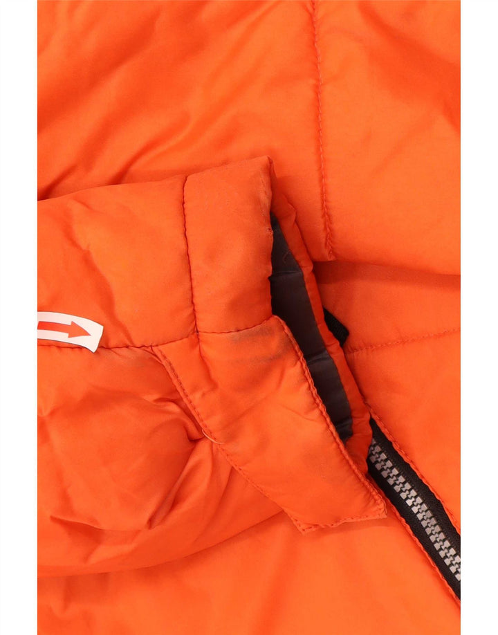 Explorer Chaqueta de esquí gráfica para hombre Reino Unido 40 Grande Naranja