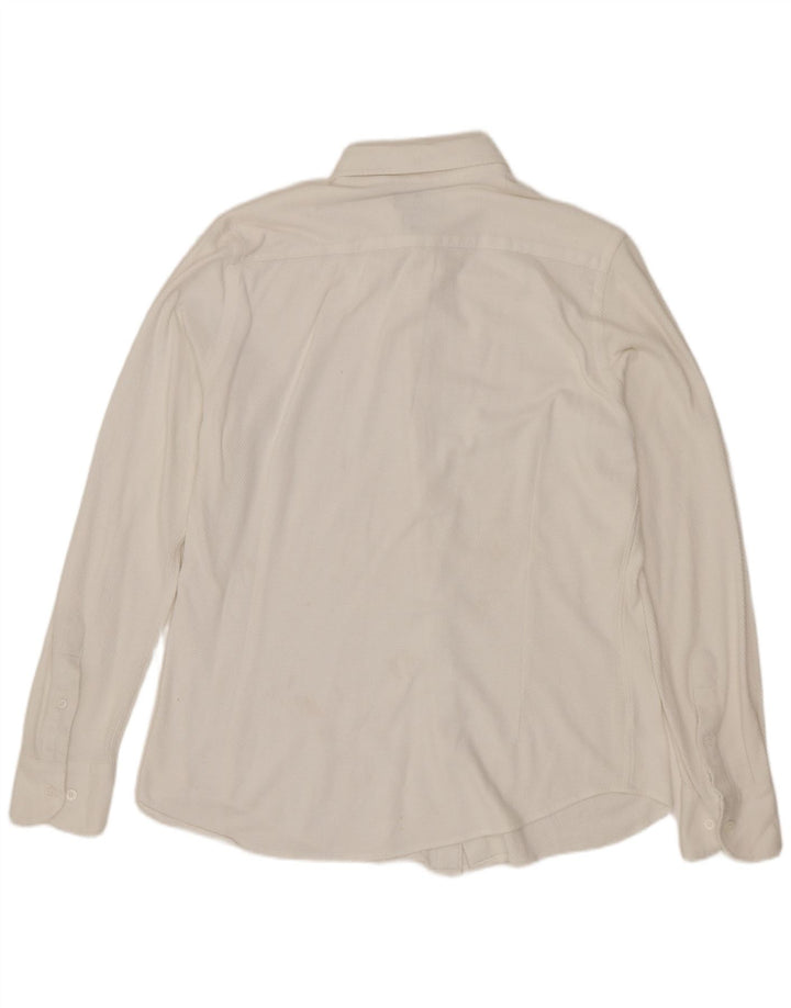 MASSIMO DUTTI Camisa Hombre Mediana Blanca