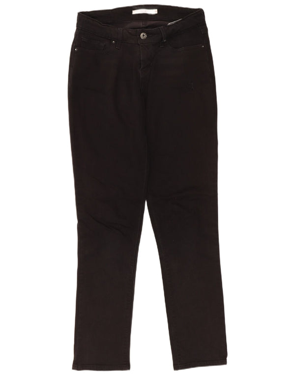 Levi's Mujer 712 Slim Jeans W26 L30 Algodón Negro