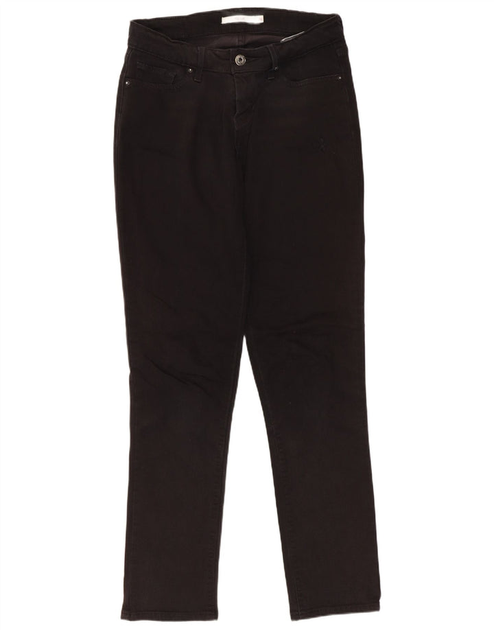 Levi's Mujer 712 Slim Jeans W26 L30 Algodón Negro