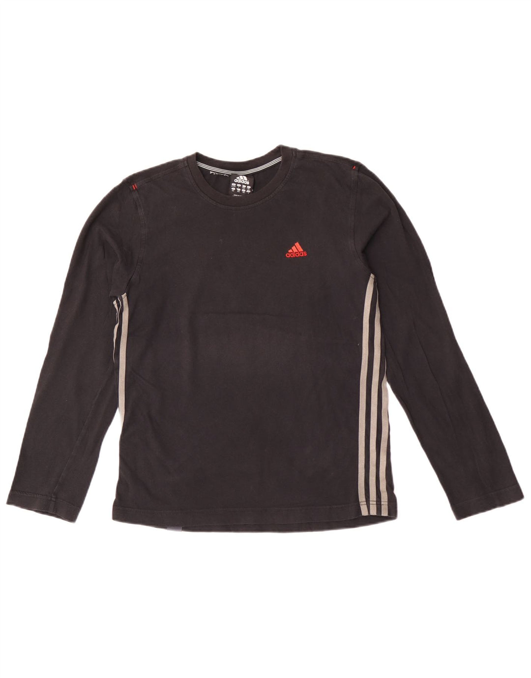 Adidas Camiseta Niño Manga Larga 13-14 Años Negro Algodón