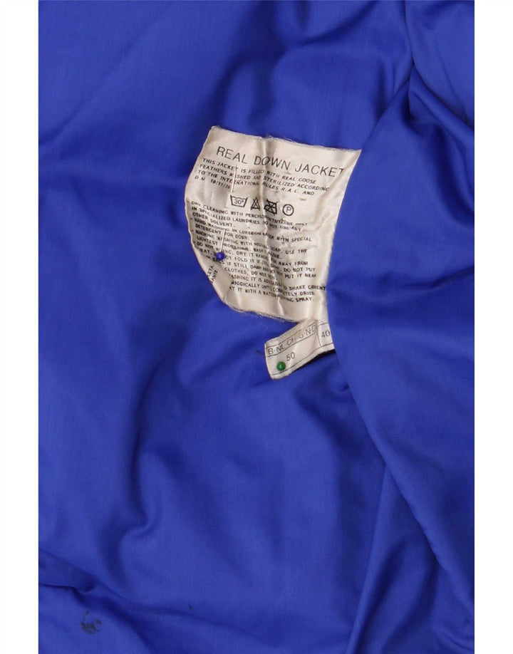 Belfe Chaqueta Acolchada Hombre IT 50 Grande Poliéster Azul
