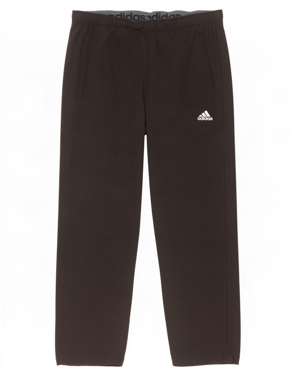 Adidas Mens Tracksuit Trousers Large Black Polyester