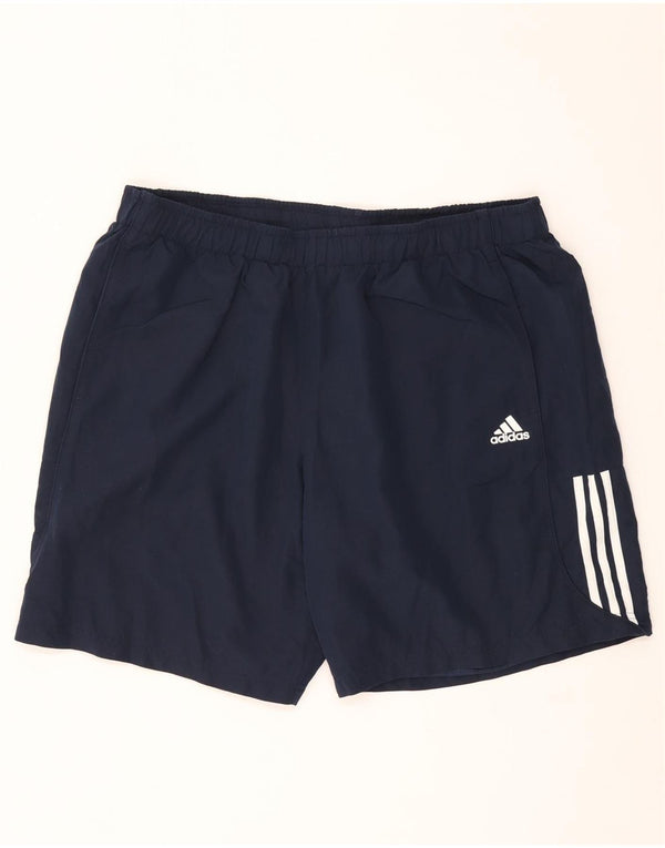 Adidas Mens Climalite Sport Shorts 2XL Azul Marino Poliéster