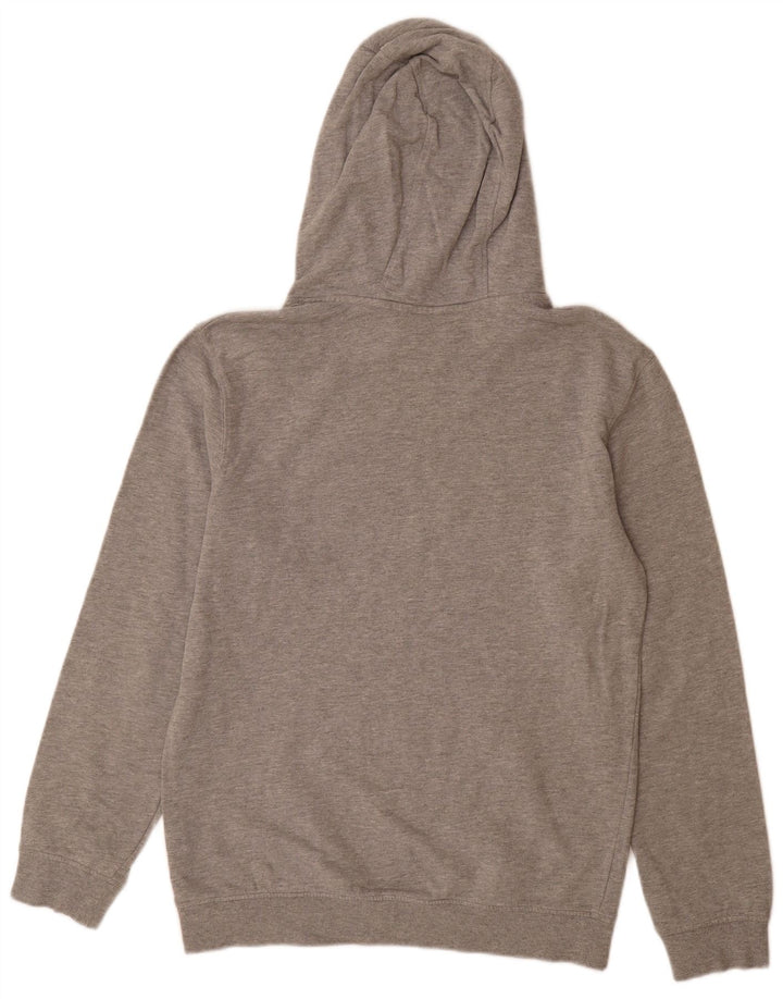 Lotto Hombre Sudadera Con Capucha Jersey Gris Medio Algodón