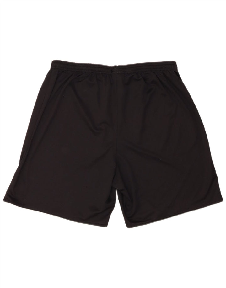 Adidas Pantalones cortos deportivos para hombre XL Negro Poliéster