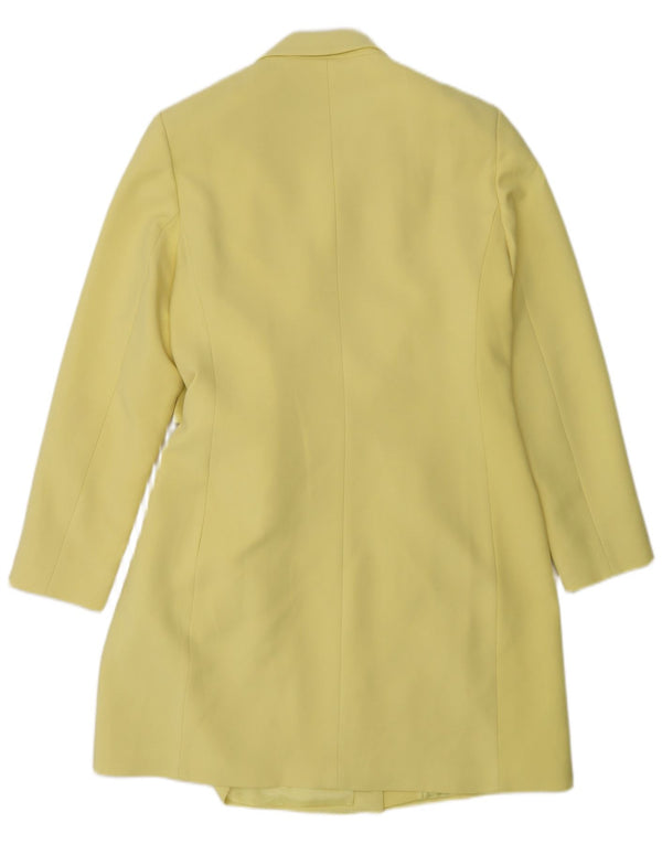 Abrigo Mujer Massimo Dutti EU 42 Grande Viscosa Amarilla