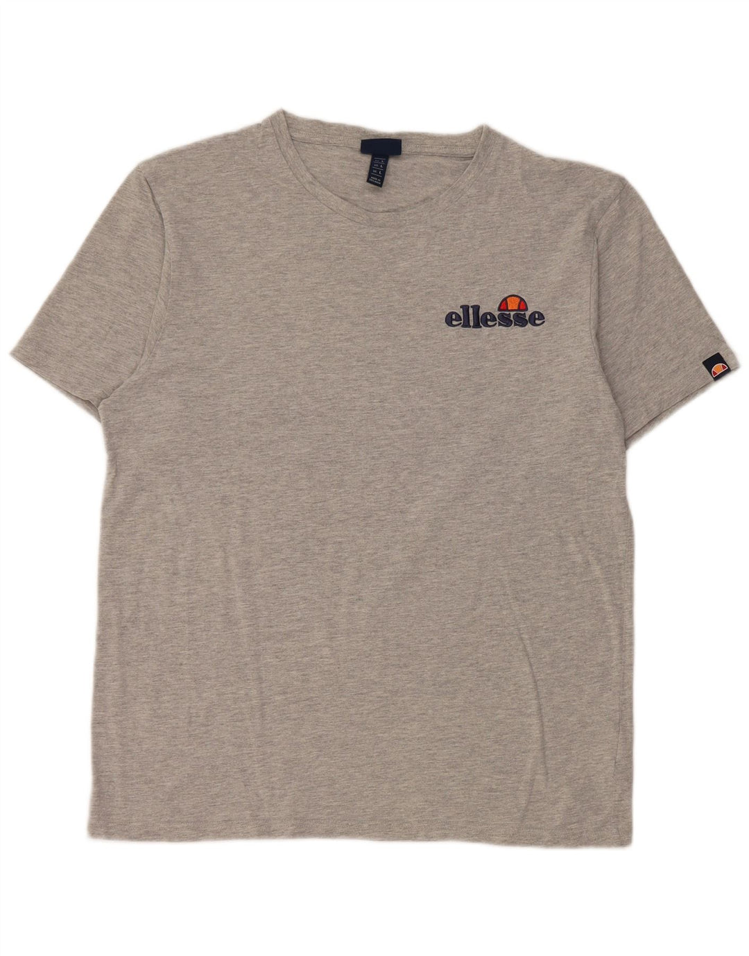 Camiseta Ellesse para hombre Top Large de algodón moteado gris