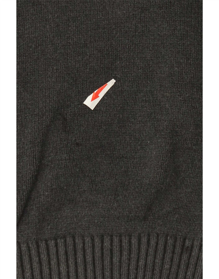 Tommy Hilfiger Jersey con cuello redondo para hombre de algodón gris medio