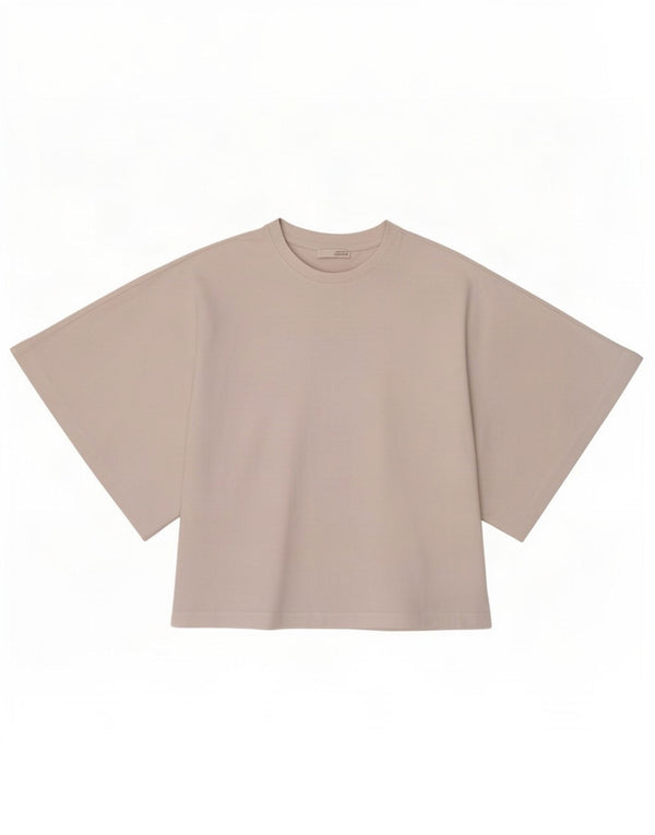 Zara Mujer Batwing Blusa Top UK 44 Medio Algodón Blanco